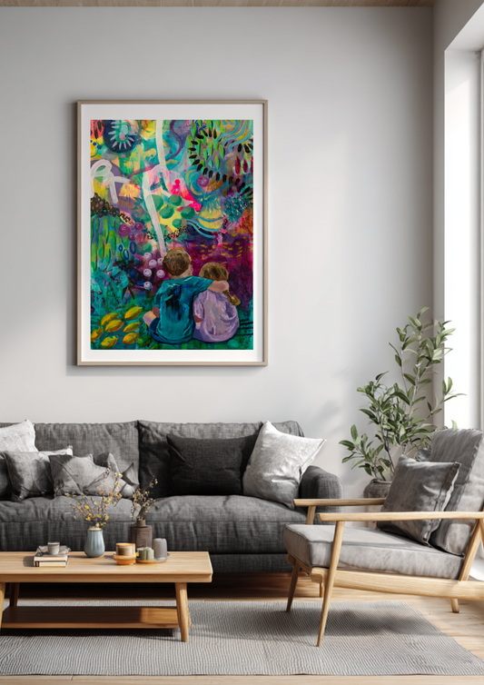 Let's Make a World of Pure Imagination - Print