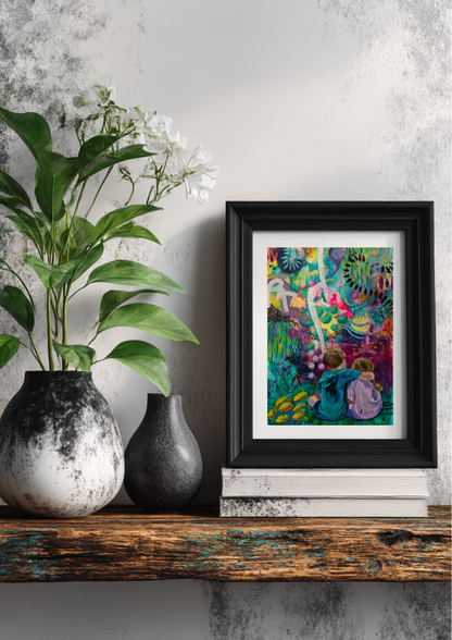 Let's Make a World of Pure Imagination - Print
